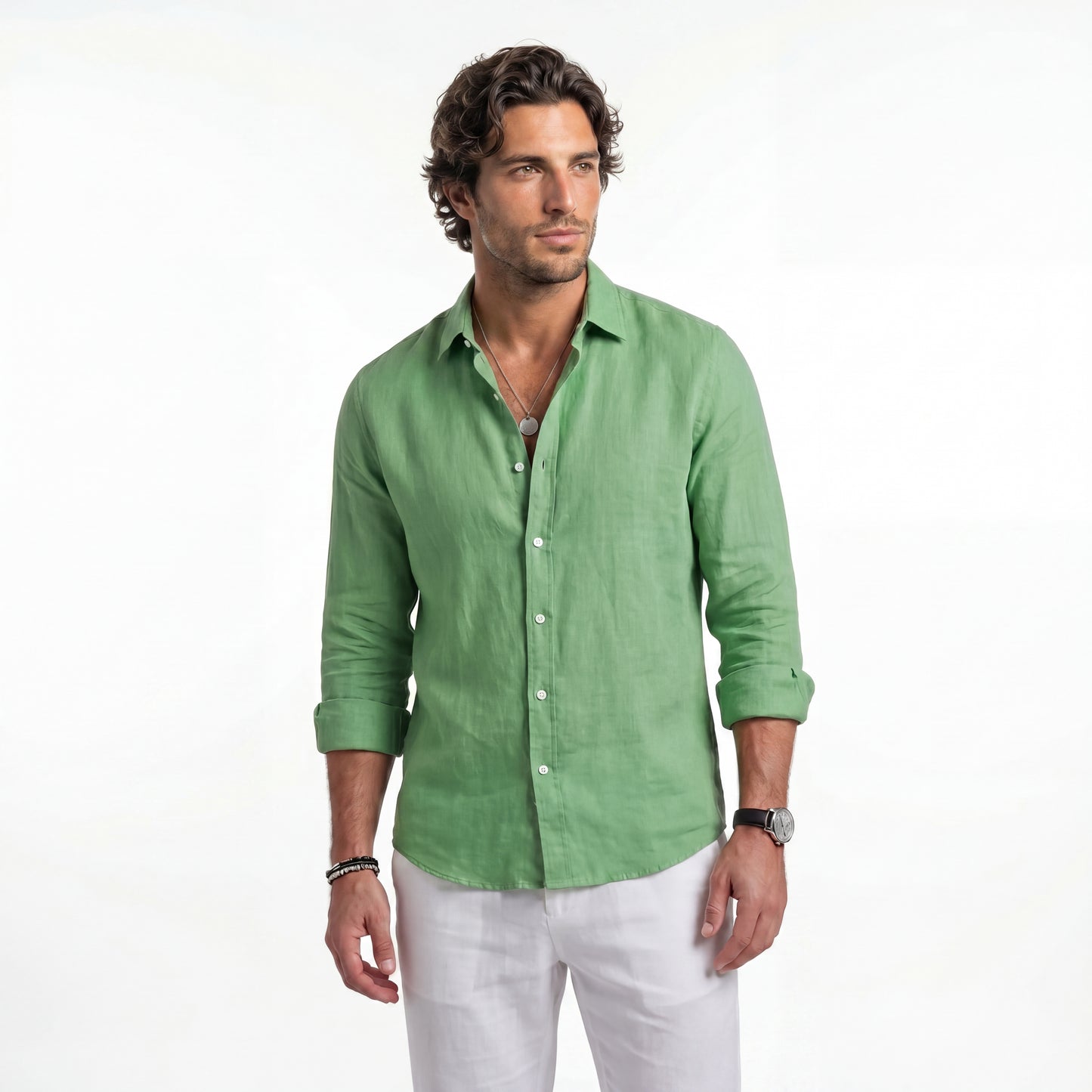 Camisa Veraniega de Corte Holgado
