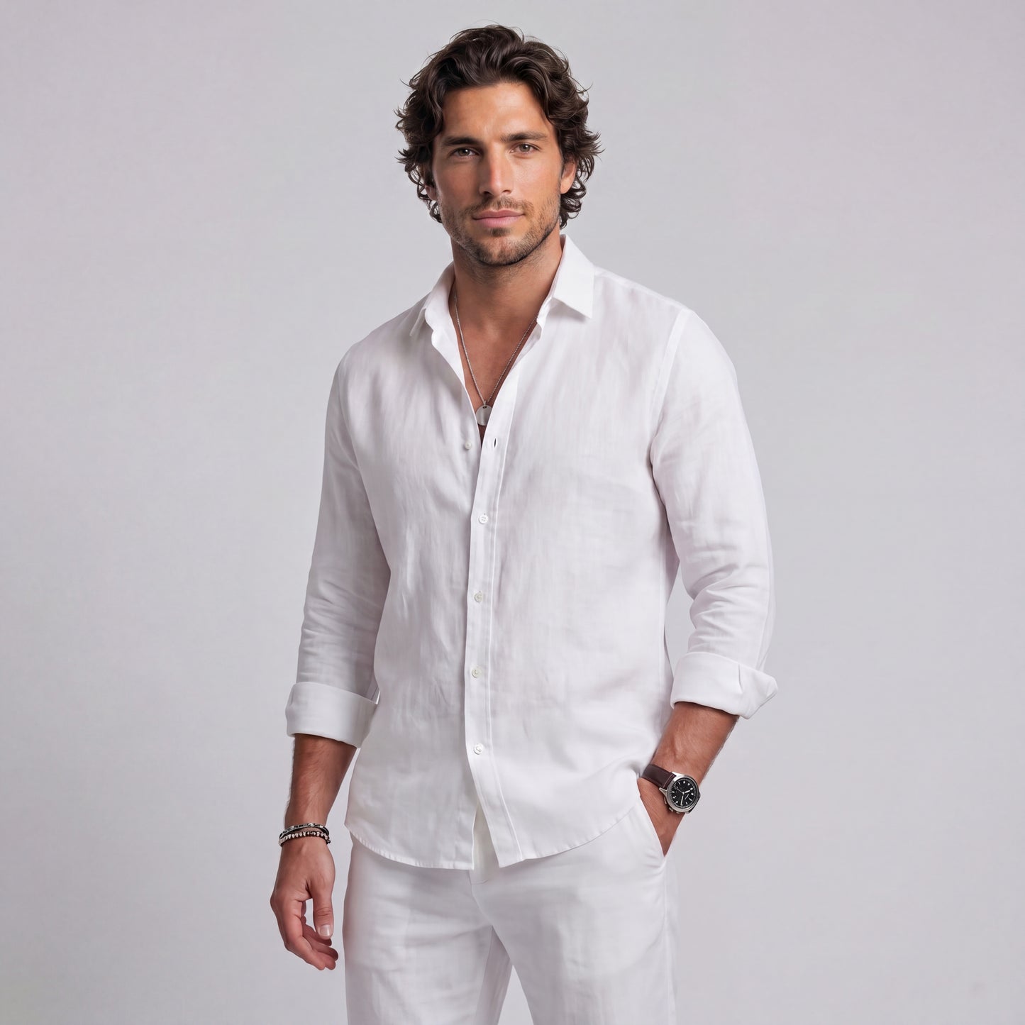 Camisa Veraniega de Corte Holgado