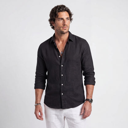 Camisa Veraniega de Corte Holgado