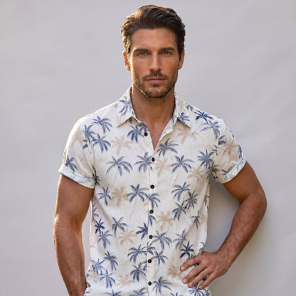 Chemise hawaïenne Palmera 100 % coton