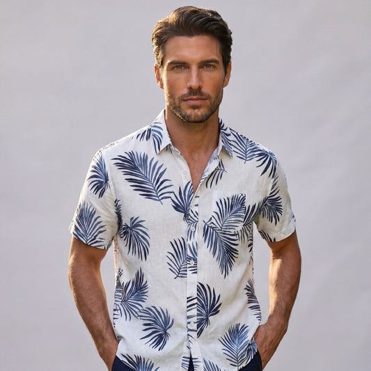 Chemise hawaïenne décontractée été plage