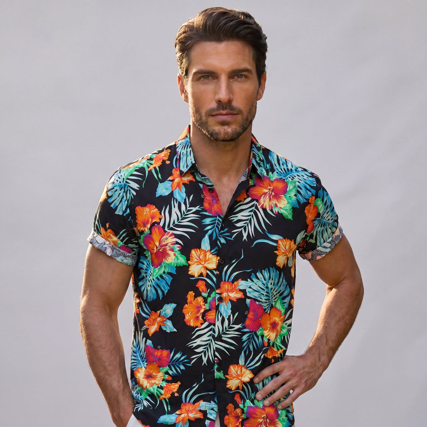 Chemise Florale Tropicale