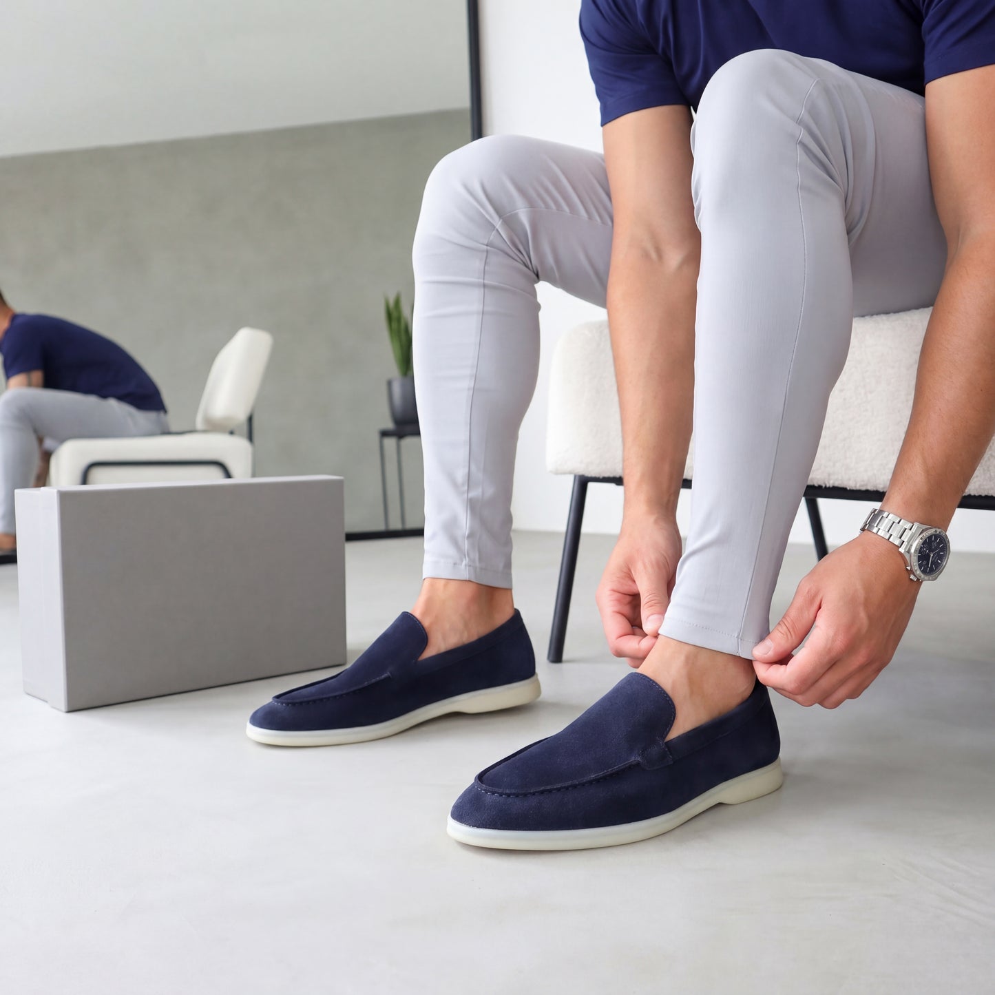 Mocasines de Ante Casual y Elegantes