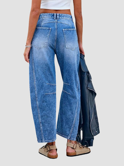 Linda | Jeans casual acampanados