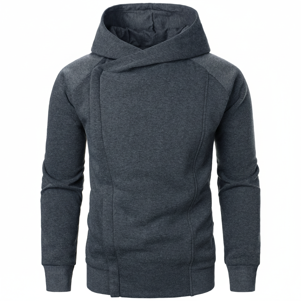 Sudadera azul grisáceo mejorada