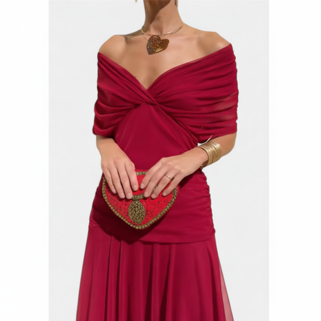 Vestido rojo mejorado