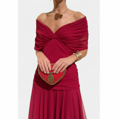 Vestido rojo mejorado