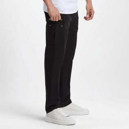 Vista lateral pantalones cargo mejorado